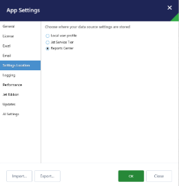 access reports center